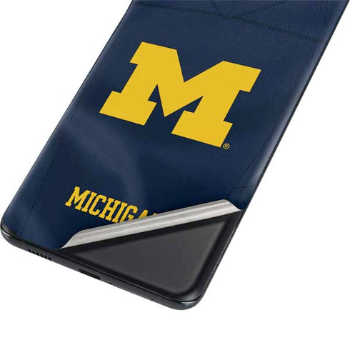 University of Michigan Blue Jersey Galaxy S21 Plus 5G Skin