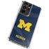University of Michigan Blue Jersey Galaxy S21 Ultra 5G Clear Case