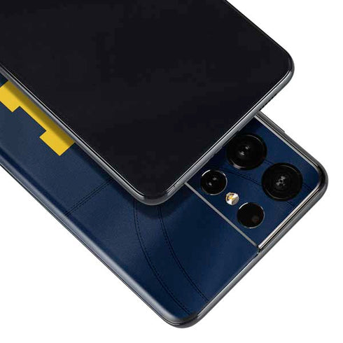 University of Michigan Blue Jersey Galaxy S21 Ultra 5G Skin