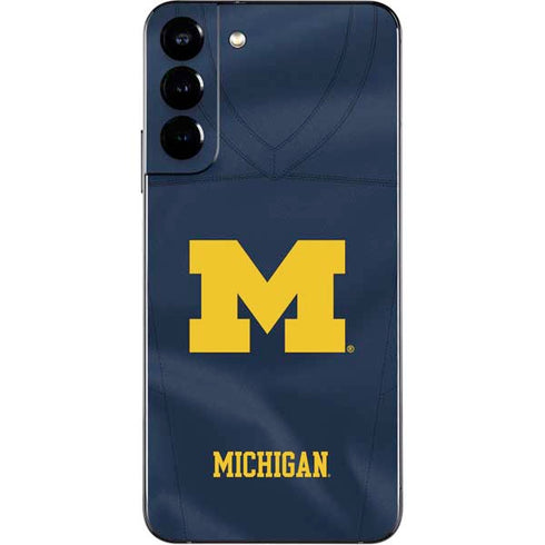University of Michigan Blue Jersey Galaxy S22 Plus Skin