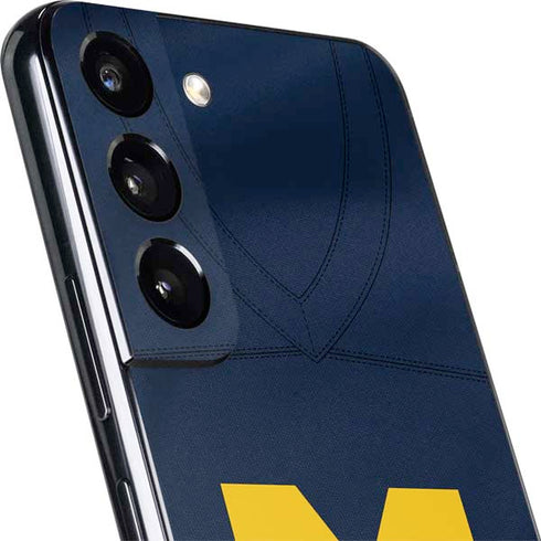 University of Michigan Blue Jersey Galaxy S22 Plus Skin