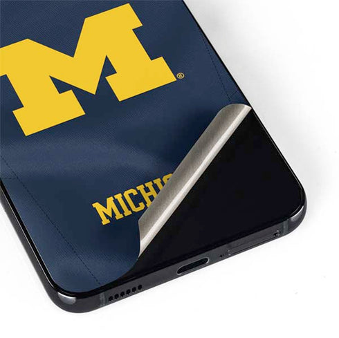 University of Michigan Blue Jersey Galaxy S22 Plus Skin