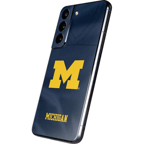 University of Michigan Blue Jersey Galaxy S22 Skin