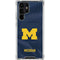 University of Michigan Blue Jersey Galaxy S22 Ultra Clear Case
