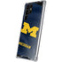 University of Michigan Blue Jersey Galaxy S22 Ultra Clear Case