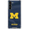 University of Michigan Blue Jersey Galaxy S23 FE Clear Case