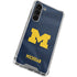 University of Michigan Blue Jersey Galaxy S23 FE Clear Case