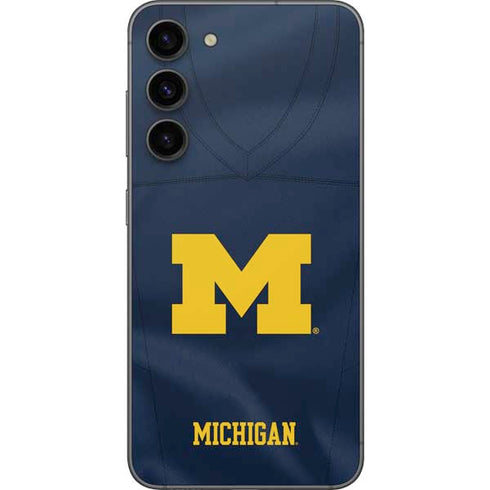 University of Michigan Blue Jersey Galaxy S23 FE Skin