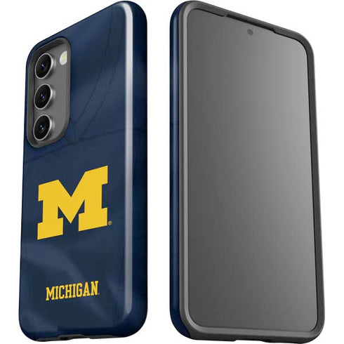 University of Michigan Blue Jersey Galaxy S23 Pro Case