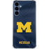 University of Michigan Blue Jersey Galaxy S24 Clear Case