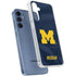 University of Michigan Blue Jersey Galaxy S24 Clear Case