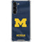 University of Michigan Blue Jersey Galaxy S24 FE Clear Case