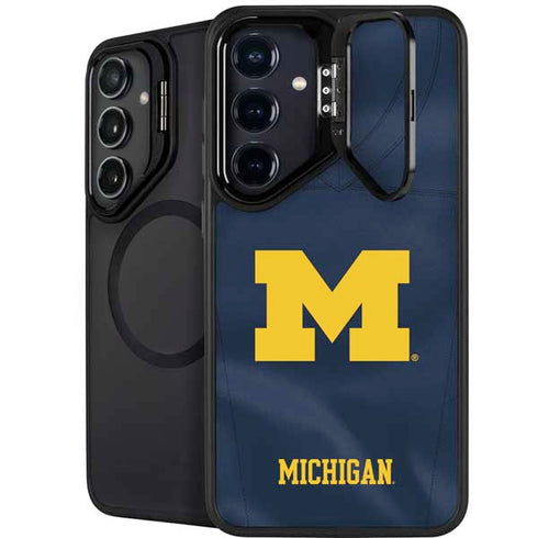 University of Michigan Blue Jersey Galaxy S25 Kickstand Case