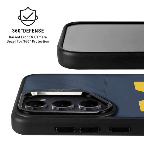 University of Michigan Blue Jersey Galaxy S25 Kickstand Case