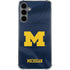 University of Michigan Blue Jersey Galaxy S24 Plus Clear Case