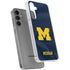 University of Michigan Blue Jersey Galaxy S24 Plus Clear Case