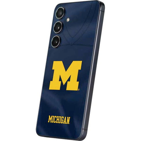 University of Michigan Blue Jersey Galaxy S25 Plus Skin