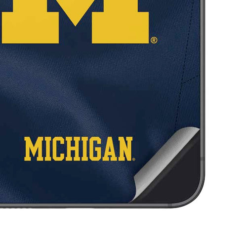 University of Michigan Blue Jersey Galaxy S24 Skin