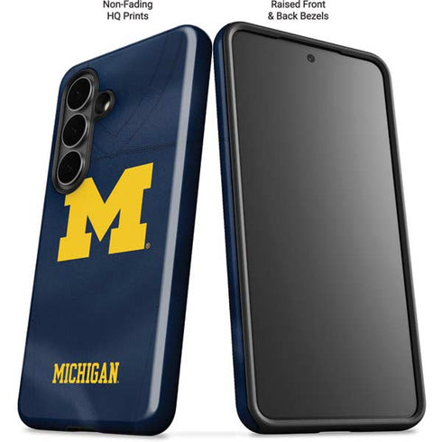 University of Michigan Blue Jersey Galaxy S26 Impact Case