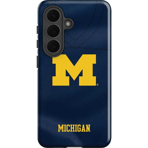 University of Michigan Blue Jersey Galaxy S26 Plus Impact Case