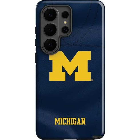University of Michigan Blue Jersey Galaxy S26 Ultra Impact Case