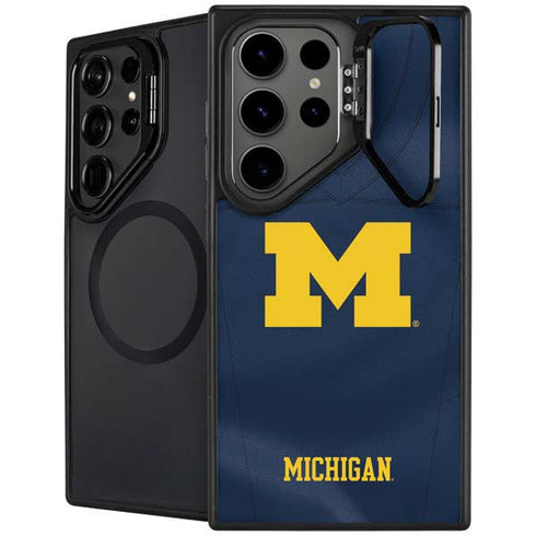 University of Michigan Blue Jersey Galaxy S26 Ultra Kickstand Case
