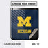 University of Michigan Blue Jersey Galaxy Z Flip Skin