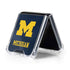 University of Michigan Blue Jersey Galaxy Z Flip5 5G Clear Case