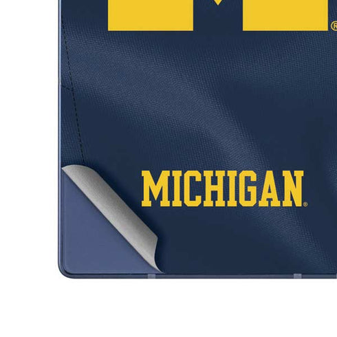 University of Michigan Blue Jersey Galaxy Z Fold6 Skin