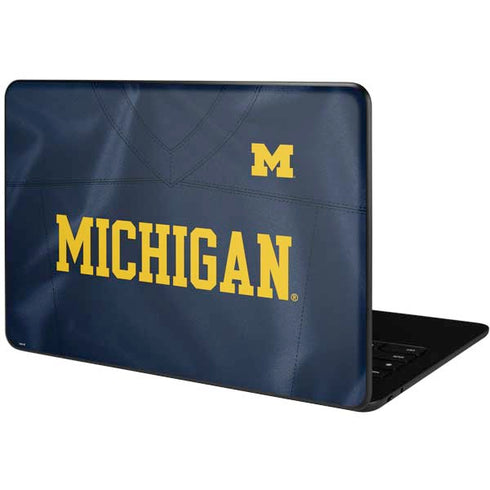 University of Michigan Blue Jersey Google Pixelbook Go Skin