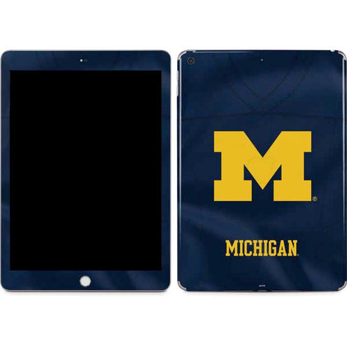 University of Michigan Blue Jersey Apple iPad Skin