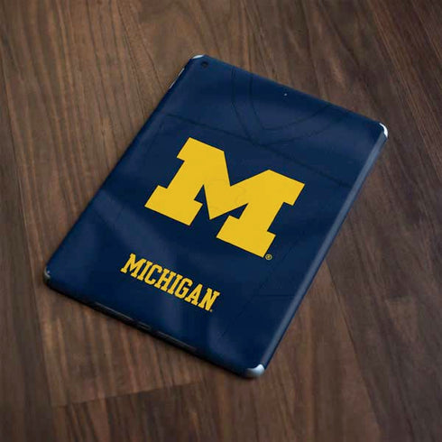 University of Michigan Blue Jersey Apple iPad Skin