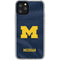 University of Michigan Blue Jersey iPhone 11 Pro Clear Case