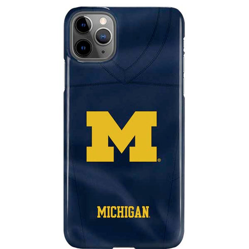 University of Michigan Blue Jersey iPhone Cases