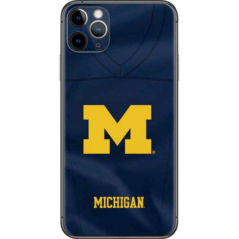 University of Michigan Blue Jersey iPhone 11 Pro Max Skin