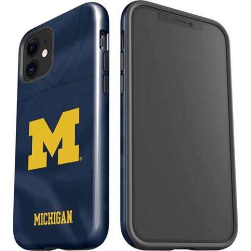 University of Michigan Blue Jersey iPhone 12 Impact Case