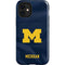 University of Michigan Blue Jersey iPhone 12 Mini Impact Case