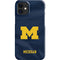 University of Michigan Blue Jersey iPhone 12 Mini Lite Case