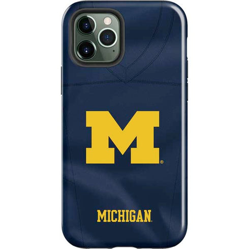 University of Michigan Blue Jersey iPhone 12 Pro Impact Case
