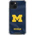 University of Michigan Blue Jersey iPhone 13 Clear Case