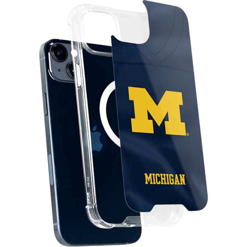 University of Michigan Blue Jersey iPhone 13 MagSafe Case