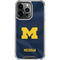 University of Michigan Blue Jersey iPhone 13 Pro Clear Case
