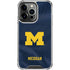 University of Michigan Blue Jersey iPhone 13 Pro Clear Case