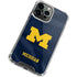 University of Michigan Blue Jersey iPhone 13 Pro Clear Case