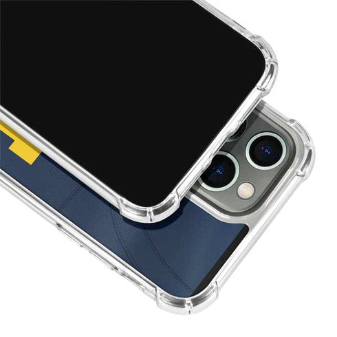 University of Michigan Blue Jersey iPhone 13 Pro Max Clear Case