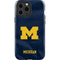 University of Michigan Blue Jersey iPhone 14 Pro Max Impact Case