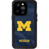 University of Michigan Blue Jersey iPhone 14 Pro Waterproof Case