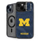 University of Michigan Blue Jersey iPhone 15 Plus Kickstand Case