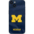 University of Michigan Blue Jersey iPhone 15 Plus Skin
