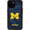 University of Michigan Blue Jersey iPhone 15 Plus Waterproof Case